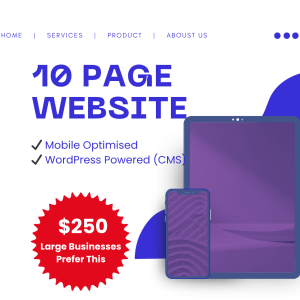 10 Page Website
