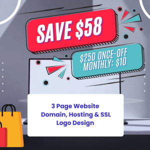 5 Pager, Hosting & Logo Bundle - Initial Payment