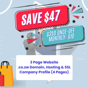 5 Pager, Hosting & Profile Bundle - Initial Payment
