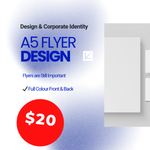 A5 Flyer Design