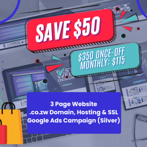 5 Pager, Hosting & Ads Bundle - Initial Payment
