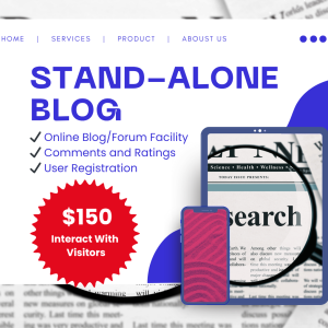 Stand-alone Blog Facility