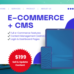e-Commerce + CMS